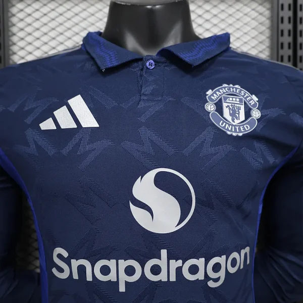 24-25 Manchester United Away Player Version Long Sleeve - Image 5