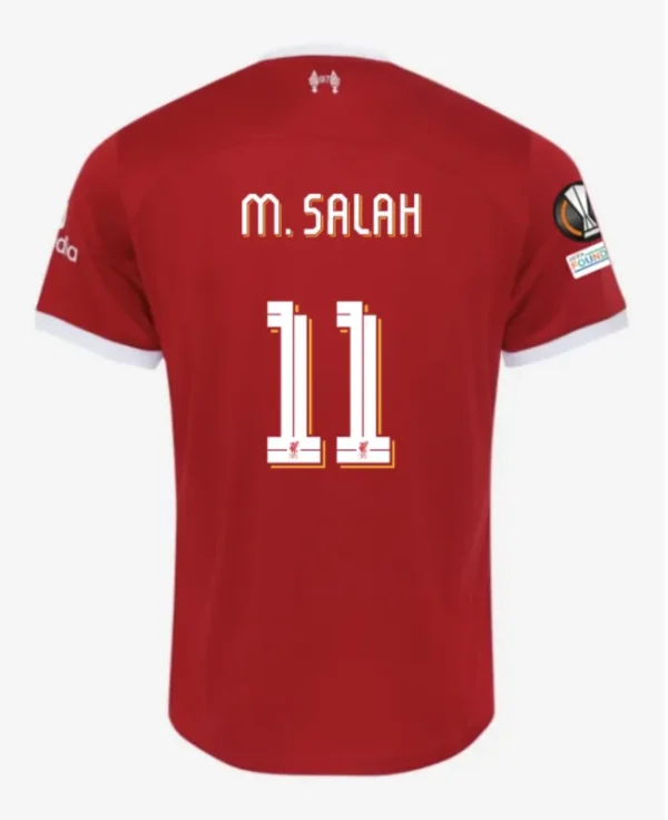 23-24 M.SALAH #11 VIRGIL #4 SZBOSZLAI #8 MAC ALLISTER #10 Liverpool Home Jersey - Image 3