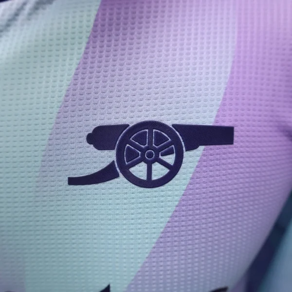 Arsenal Third Away Long Sleeve Jersey Player Version 2024-25 - Image 4