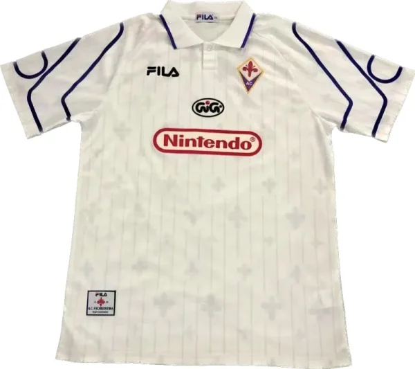 97-98 Fiorentina Retro Jersey Away