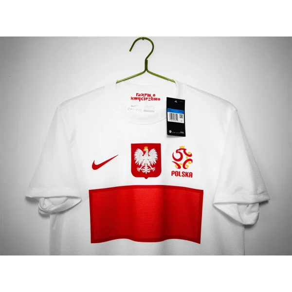 Poland Retro Home Jersey Euro 2012 - Image 5