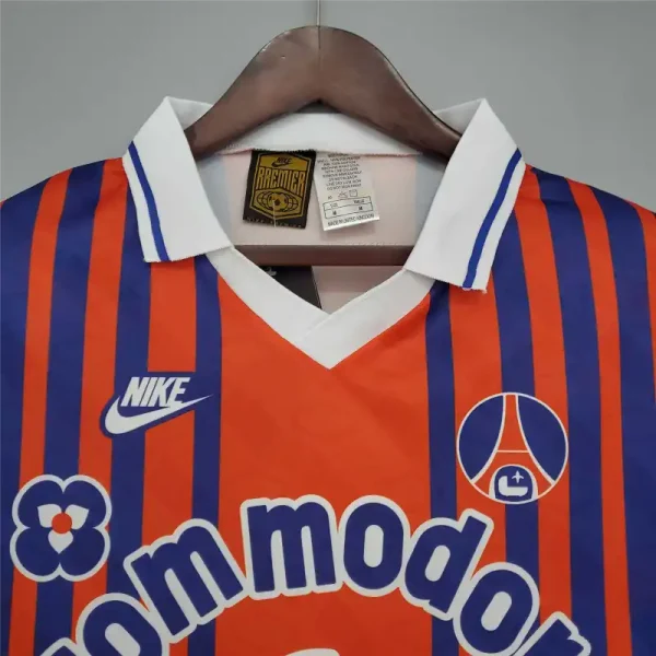 93-94 PSG Retro Jersey Home - Image 3