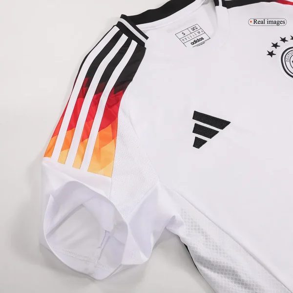 Germany Home KROOS #8 MUSIALA #10 HAVERTZ #7 WIRTZ #17 Jersey EURO 2024 - Image 6