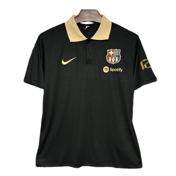 24-25 Barcelona Black POLO Shirt