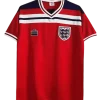1982 England Retro Soccer Jersey Away Replica