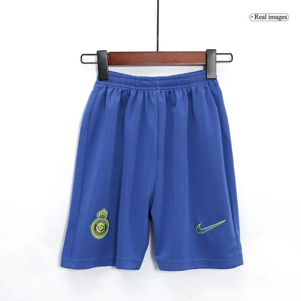 2023/24 Kids Al Nassr Home Kit Jersey+Shorts - Image 7