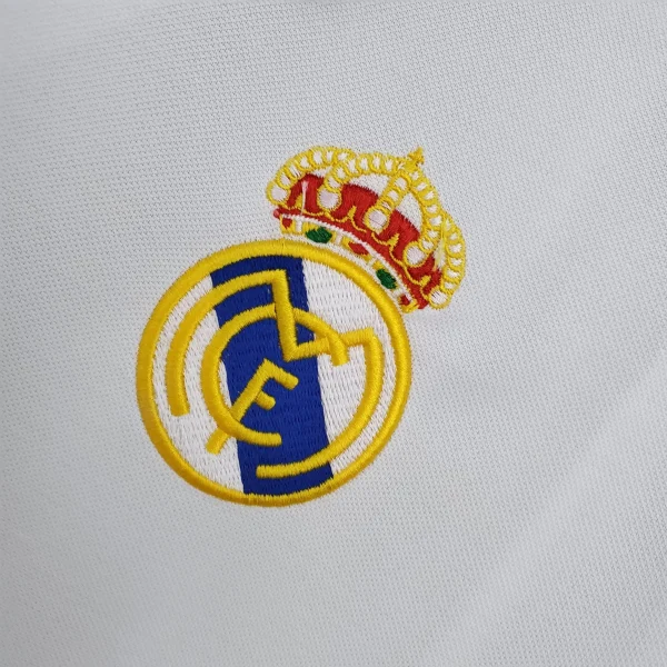 2002/03 Real Madrid Retro Jersey Centenary Home - Image 4