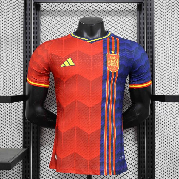 24-25 Player Spain Special Edition Soccer Jersey - Image 3