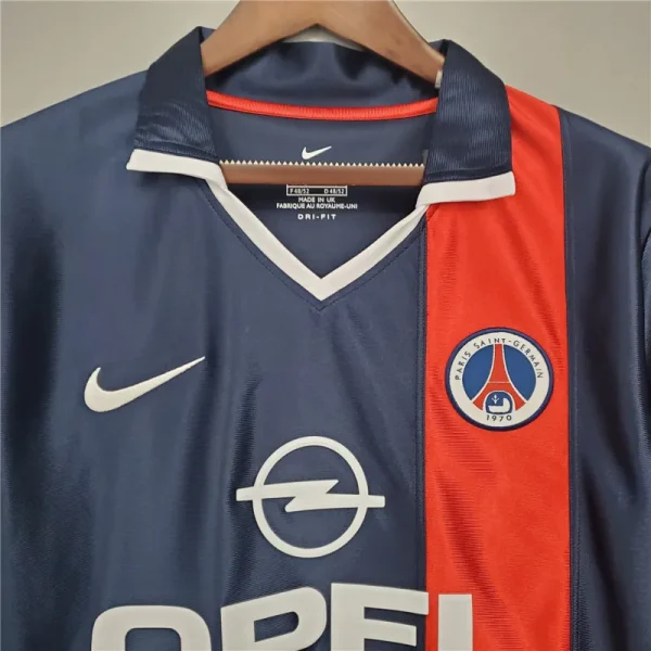 01-02  PSG Retro Jersey Home - Image 3