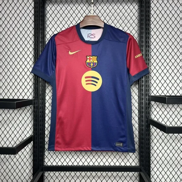 24-25 Barcelona Home Soccer Jersey - Image 3