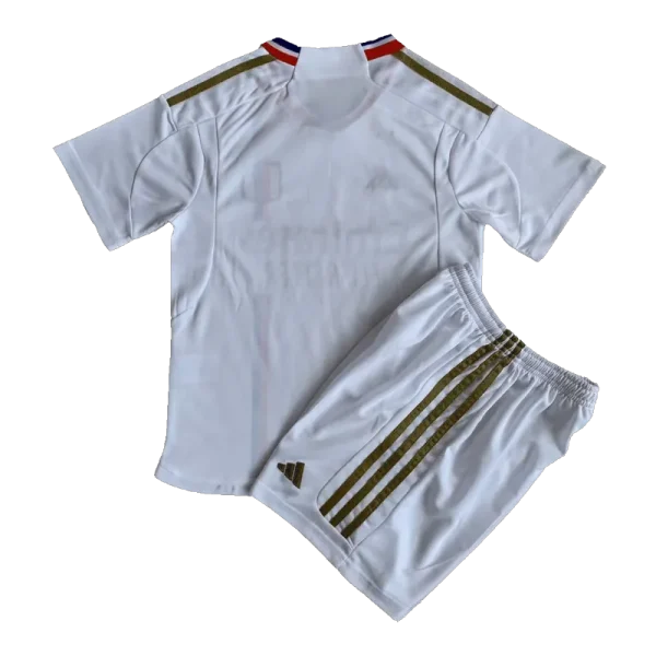 23-24 Kids Olympique Lyonnais Home Kit Jersey+Shorts - Image 9