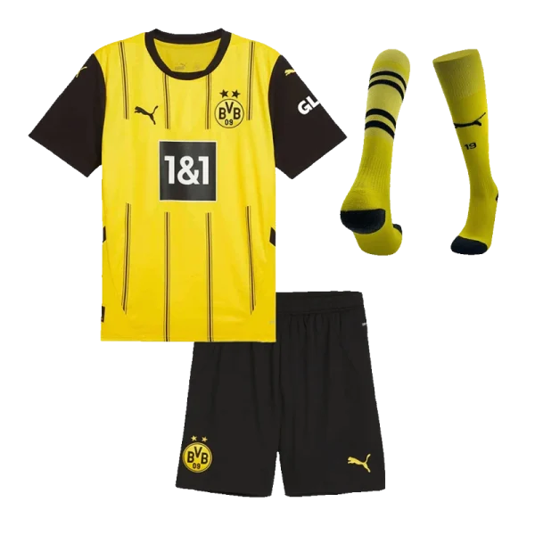 2024-25 Borussia Dortmund Home Custom Full Soccer Kit