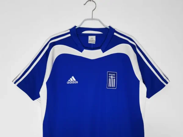 Greece Euro Cup 2004 Retro JerseyHome - Image 3