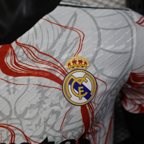 Real Madrid Black Dragon Shirt Special Edition Jersey 25-26 - Image 5