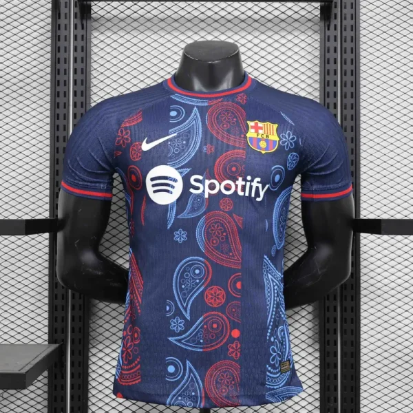 24-25 Barcelona Special Edition Light Blue Player Version Shirt Sport - Image 7