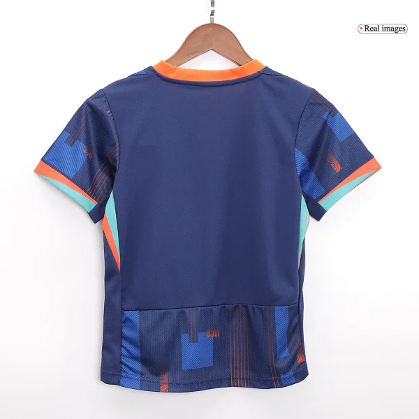 Kids Netherlands Away Jersey Kit Euro 2024 - Image 5