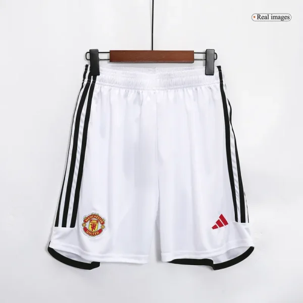 23-24 Manchester United Home Kit Jersey+Short - Image 6