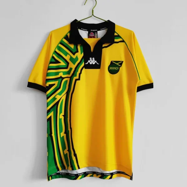 Jamaica 1998  Retro Jersey Home - Image 3