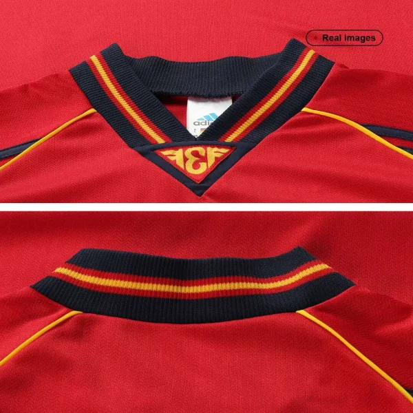 Spain Retro Jersey Home World Cup 1998 - Image 3
