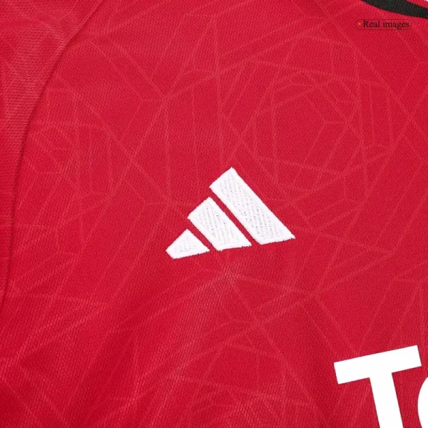 23-24 Manchester United Home Long Sleeve Jersey - Image 6