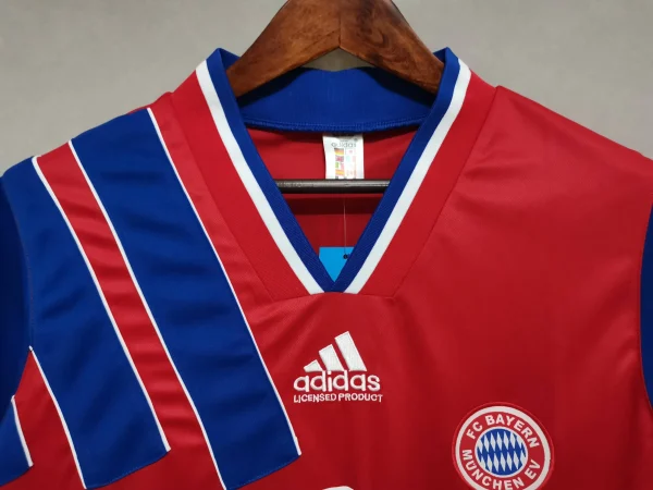 93-95 Bayern Munich Retro Jersey Home - Image 3