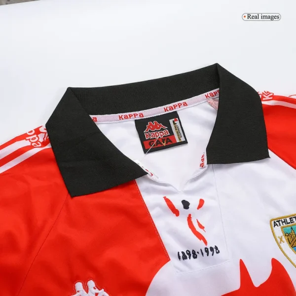 Athletic Club de Bilbao 1997/98 Retro Anniversary Jersey - Image 3