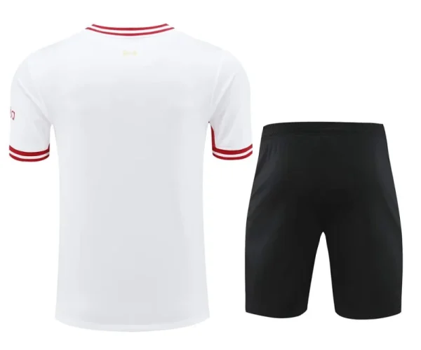 24-25  Liverpool Training Wear White Suit Shirt - Image 2