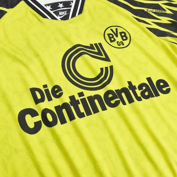 94-95 Borussia Dortmund Retro Jersey Home - Image 5