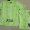 2024-25 Kids Barcelona Third Kit(Jersey+Short) Without Spofity Text - Image 4