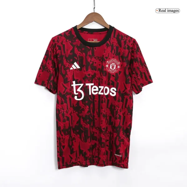 23-24 Manchester United Pre-Match Jersey - Image 3