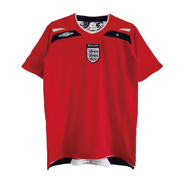 England Retro Soccer Jersey Away Replica 2008/10