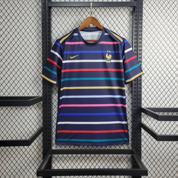 2024 France Pre-Match Jersey Euro - Image 3