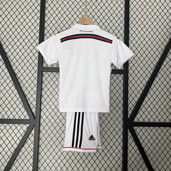 Real Madrid 14-15 Kids Retro Home Kit Cheap Jersey - Image 3