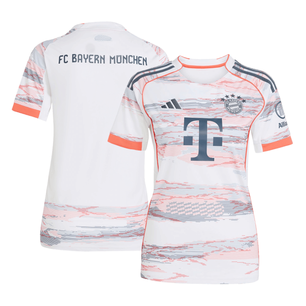 Bayern Munich Soccer Jersey Away Women's Custom Shirt 2025-26