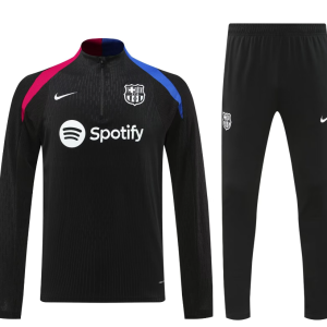 24-25 Barcelona Long Sleeve Training Suit Football Shirts