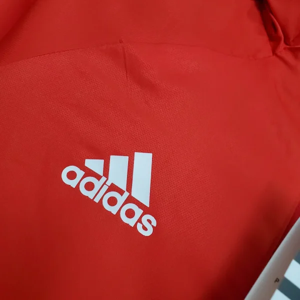 Arsenal Soccer Jersey Windbreaker Red 2021 - Image 4