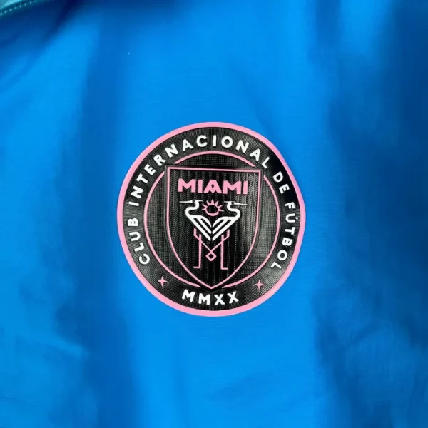 2023-2024 Inter Miami Reversible Windbreaker Blue Soccer Jersey 1:1 Thai Quality - Image 10