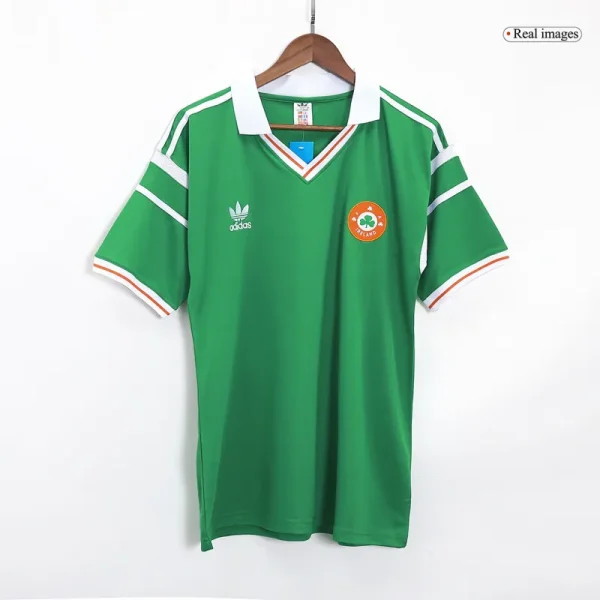 Ireland 1988 Home Retro Jersey - Image 8