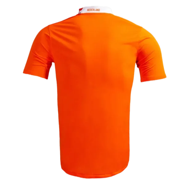 Netherlands Retro Jersey Home 2008 - Image 2