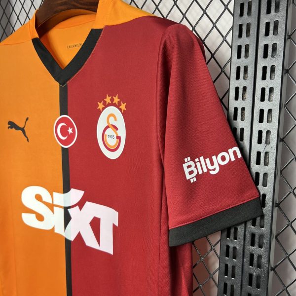24-25 Galatasaray Home Kit Football Uniforms Sport - Image 6
