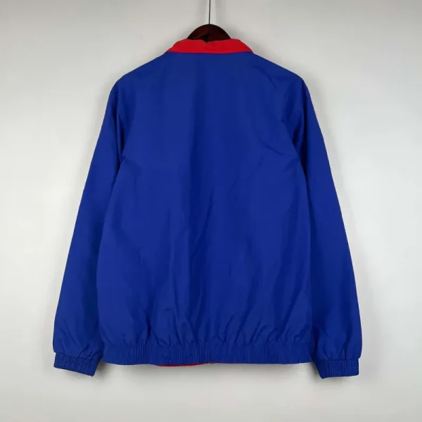 2023-2024 Juventus Reversible Windbreaker（Blue-red）Soccer Jersey 1:1 Thai Quality - Image 5