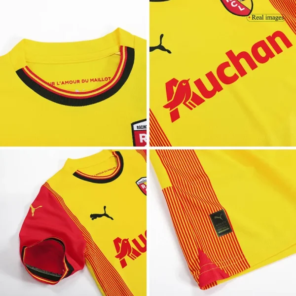 23-24  Kids RC Lens Home Kit Jersey+Short - Image 10