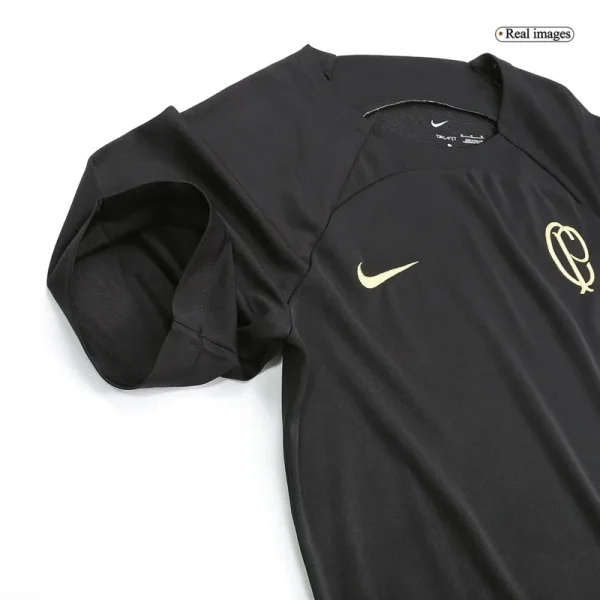 Corinthians Pre-Match 2023/24 Jersey Black Replica - Image 6