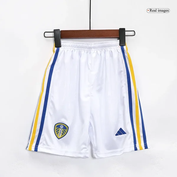 Kids Leeds United Home Kit Jersey+Shorts 2023/24 - Image 4