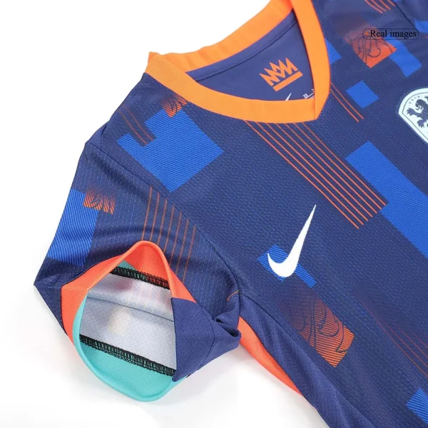 Kids Netherlands Away Jersey Kit Euro 2024 - Image 10