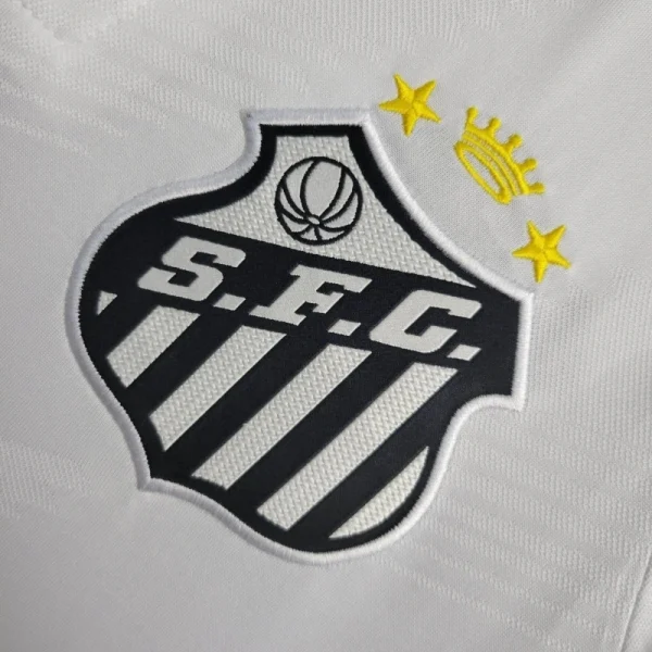 Brazilian Neymar Santos Football Club home jersey 24-25 - Image 6