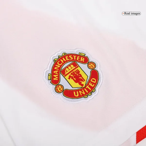 24-25 Manchester United Home Shorts - Image 6