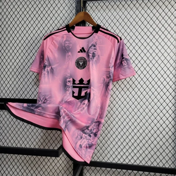 24-25 Inter Miami Messi Celebration Kit Special Edition Football Jersey - Image 7
