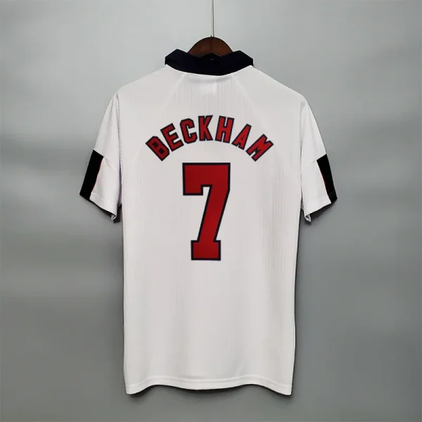 1998 England World Cup Home Retro Jersey - Image 2