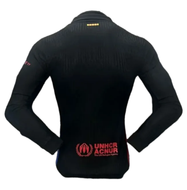 24-25 Barcelona Away Jersey Long Sleeve Player Version - Image 2